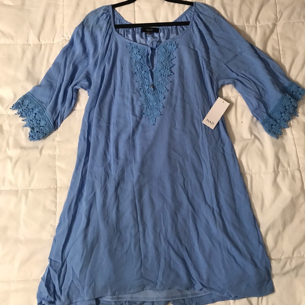 Blue dress